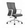 Кресло SitUp CUBE White chrome (сетка Grey/Grey)*
